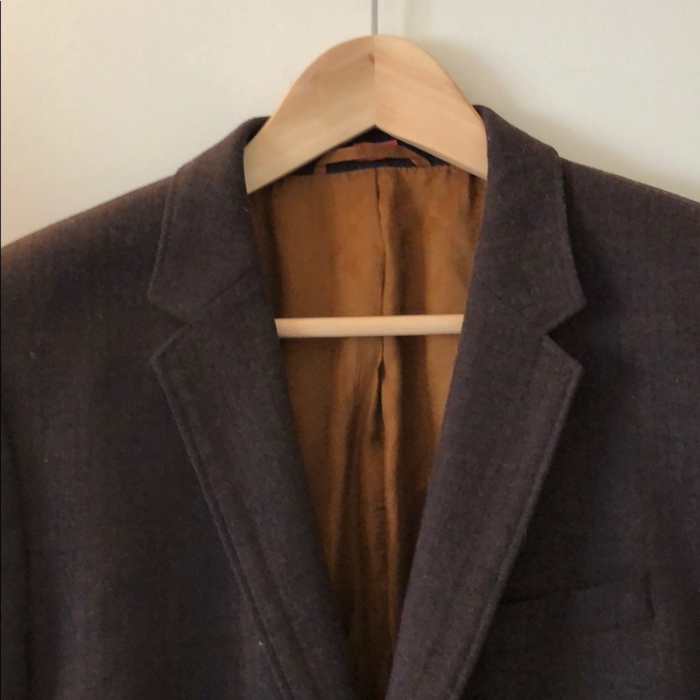 Hugo Boss Men’s Brown Wool Sport Coat